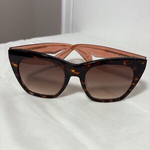 RAG & BONE Havana Tortoise Cat Eye Sunglasses RNB 1009
